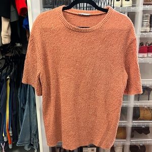 Zara short sleeve sweater